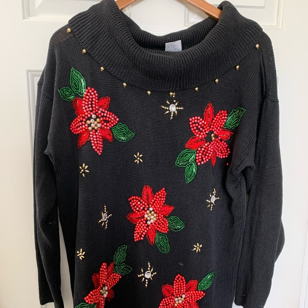 Poinsettia Sweater